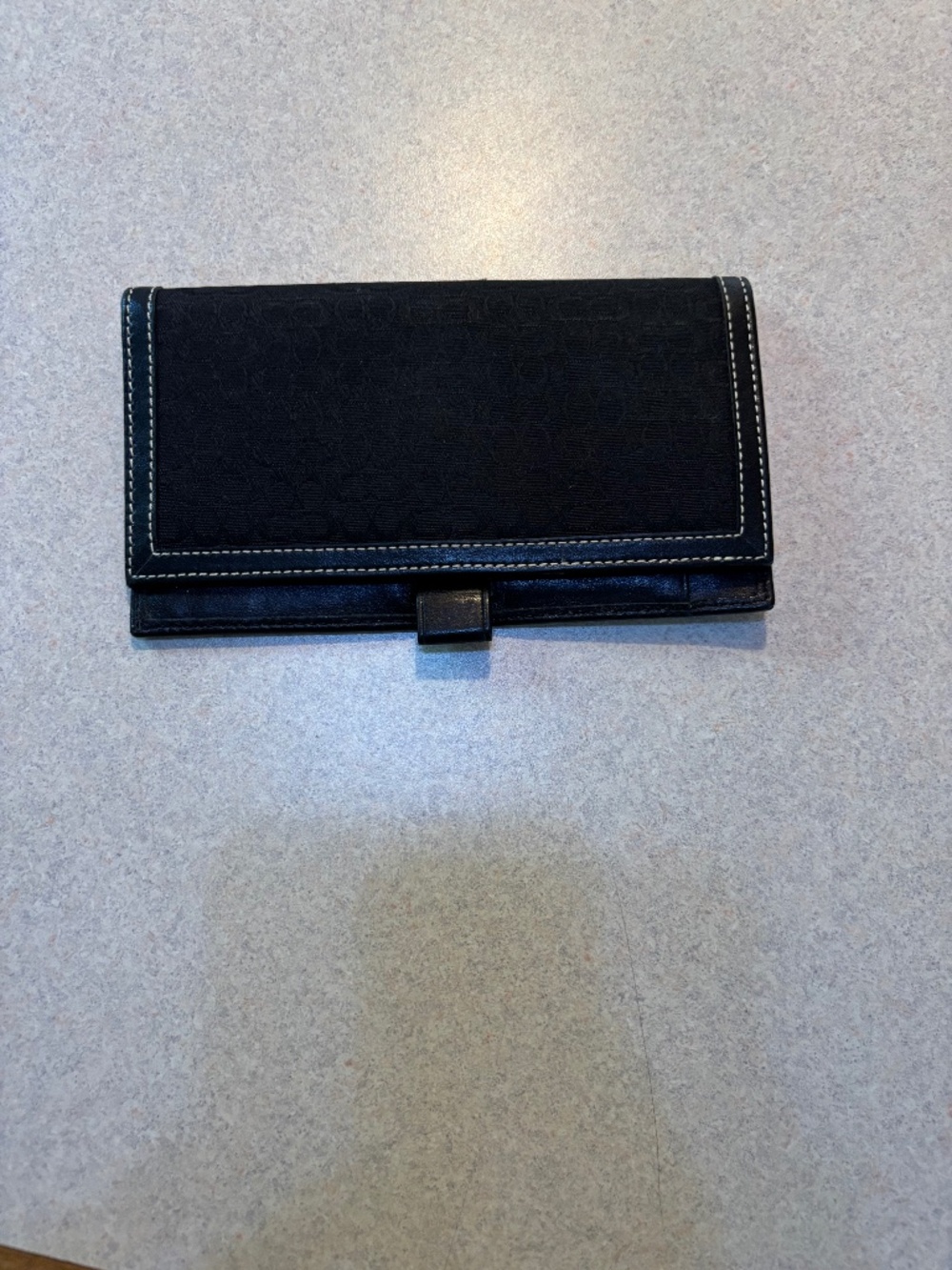Coach Checkbook Cover